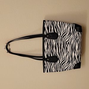 Michael Kors Zebra Print Shoulder Bag